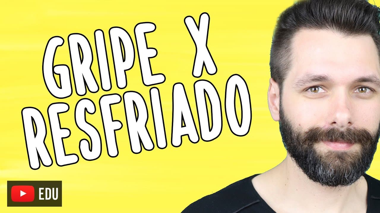 Thumbnail: GRIPE OU RESFRIADO - Qual a diferença? | Biologia com Samuel Cunha