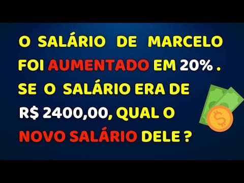 Thumbnail da aula: PORCENTAGEM FÁCIL!!! VEM APRENDER COMIGO.📚🚀
