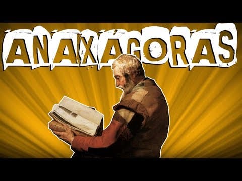 Thumbnail da aula: A FILOSOFIA DE ANAXÁGORAS de CLAZÔMENAS