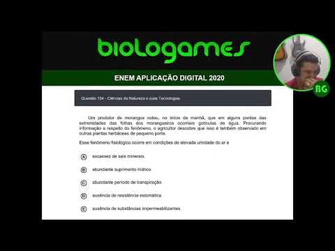 Thumbnail da aula: ENEM DIGITAL 2020 - PROVA AZUL - Questão 134