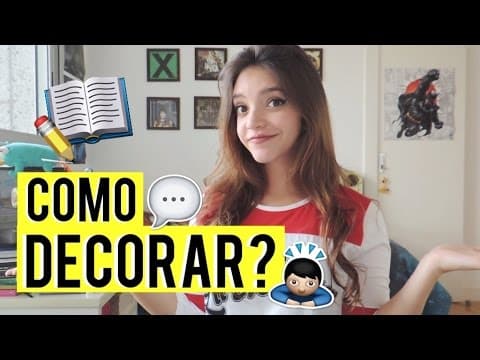 Thumbnail da aula: DICAS PARA DECORAR/MEMORIZAR - Débora Aladim