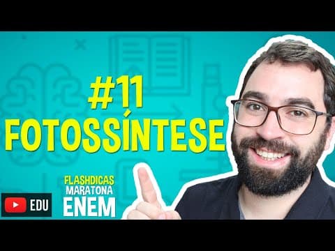 Thumbnail da aula: Fotossíntese - Flashdica #11 - Maratona ENEM - Prof. Gui