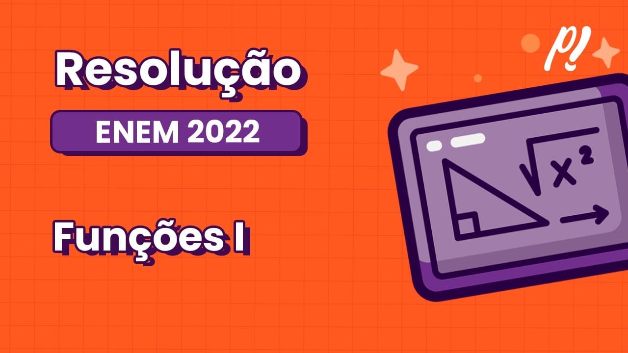 Thumbnail: ENEM 2022 - Funções I | Em jogos de voleibol, um saque é invalidado se a bola atingir o teto...