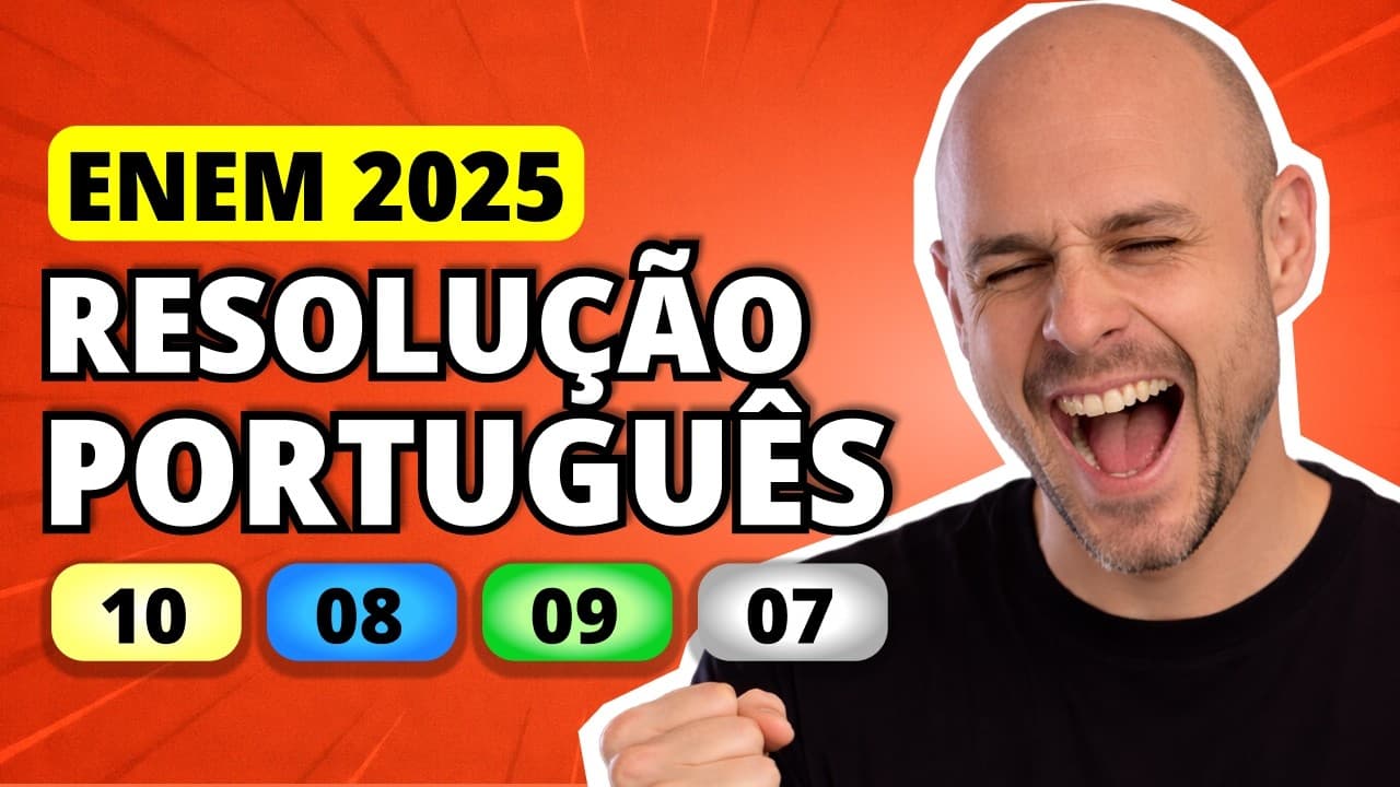 Thumbnail: ENEM 2025 Linguagens – Questão 10 | Nesse texto, o que caracteriza a escrita “de próprio punho” é a
