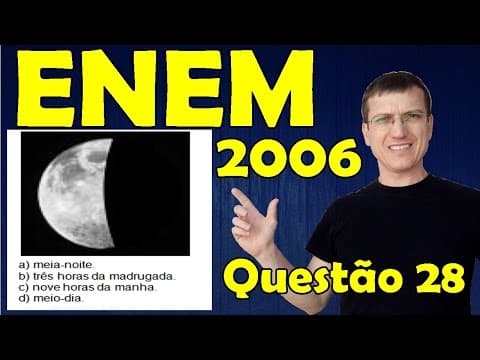 Thumbnail da aula: ENEM 2006 FÍSICA - Questão 28 - Prova Amarela - MECÂNICA - Prof.  Marcelo Boaro