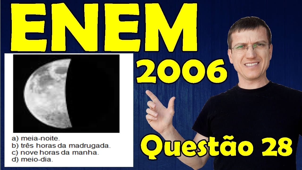Thumbnail: ENEM 2006 FÍSICA - Questão 28 - Prova Amarela - MECÂNICA - Prof.  Marcelo Boaro