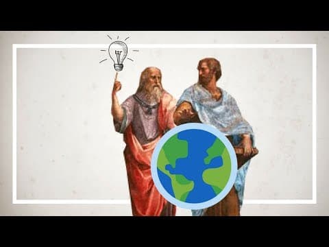 Thumbnail da aula: DIFERENÇAS ENTRE PLATÃO E ARISTÓTELES.