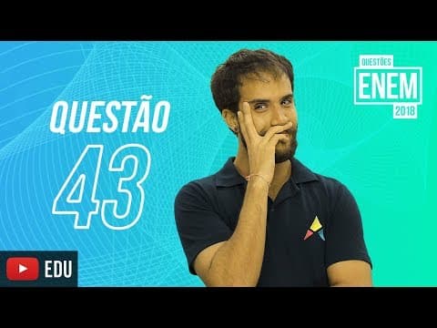 Thumbnail da aula: ENEM 2018 | Variedade linguística | questão 43 (caderno amarelo)