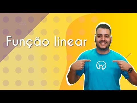 Thumbnail da aula: Função Linear - Brasil Escola