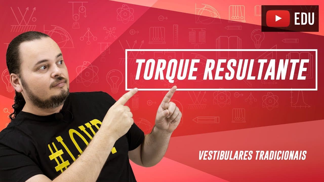 Thumbnail: Equilíbrio de corpo extenso e rígido | Torque resultante | ENEM e vestibulares
