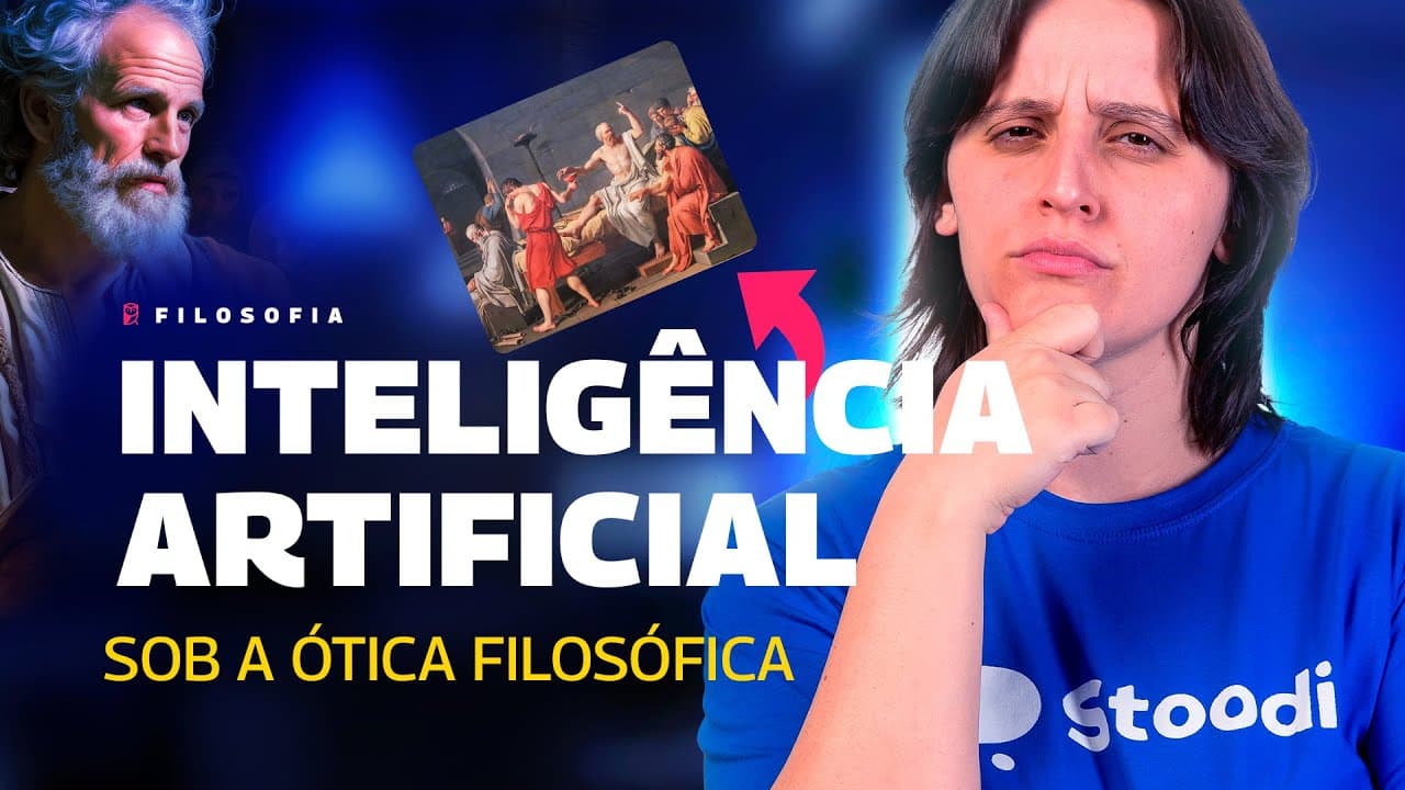 Thumbnail: INTELIGÊNCIA ARTIFICIAL TEM CONSCIÊNCIA? - DUVIDAS VESTIBULAR #10