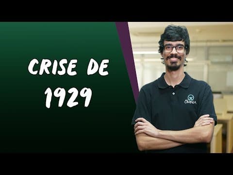 Thumbnail da aula: Crise de 1929 - Brasil Escola