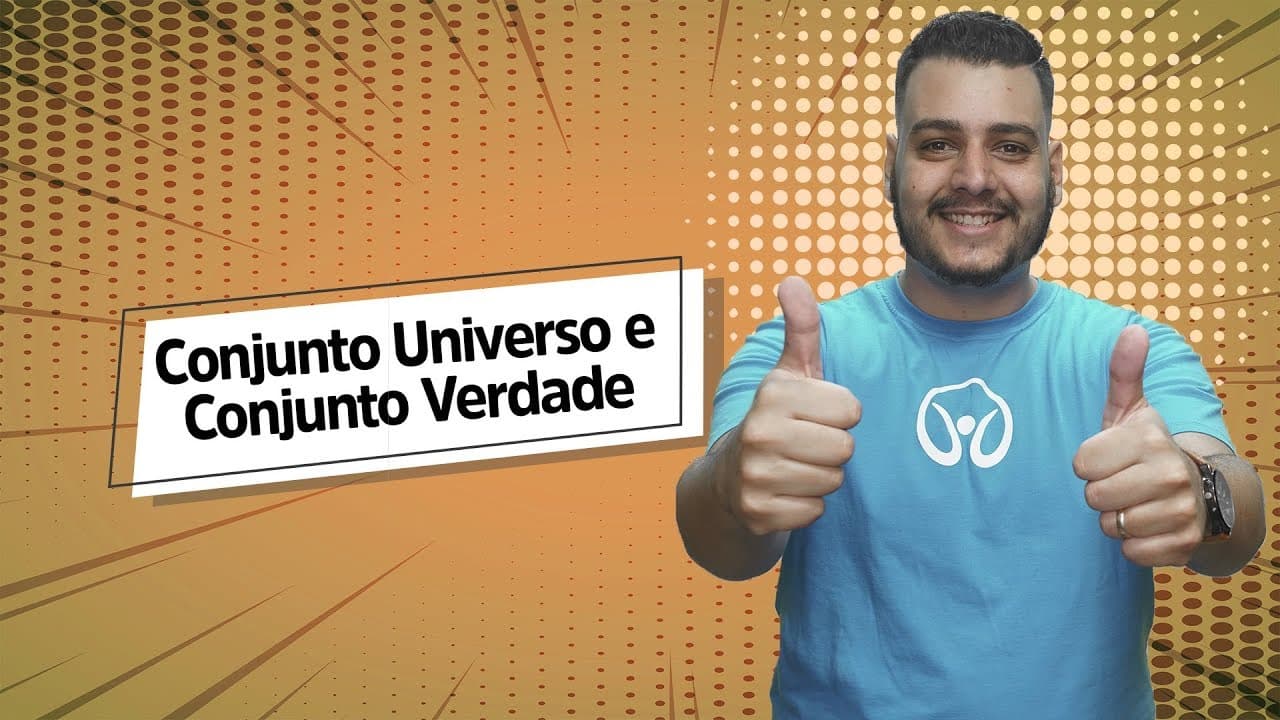 Thumbnail: Conjunto Universo e Conjunto Verdade - Brasil Escola