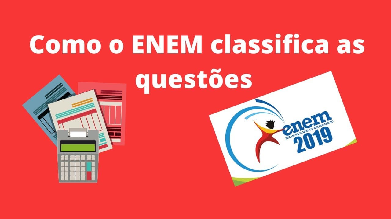 Thumbnail: A dificuldade das questões do ENEM e a TRI