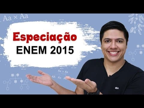 Thumbnail da aula: ENEM 2015 BIOLOGIA #06 - Especiação - Prof. Kennedy Ramos