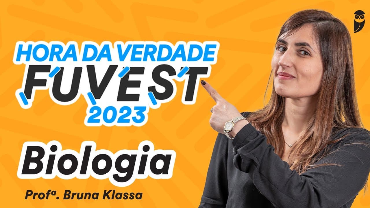 Thumbnail: Biologia - Síntese proteica e Duplicação do DNA - Hora da Verdade FUVEST 2023 - Prof. Bruna Klassa