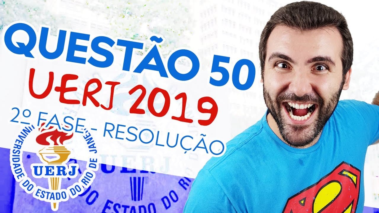 Thumbnail: UERJ 2019 - QUESTÃO 50 DE GEOGRAFIA - RESOLUÇÃO 2° EXAME DE QUALIFICAÇÃO