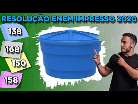 Thumbnail da aula: 🔵 Questão 138  - Caderno Azul | Escala | MATEMÁTICA ENEM 2020