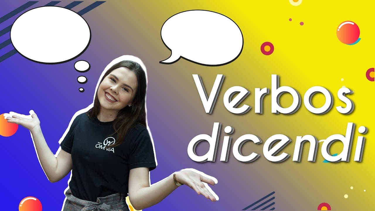 Thumbnail: Verbos dicendi - Brasil Escola