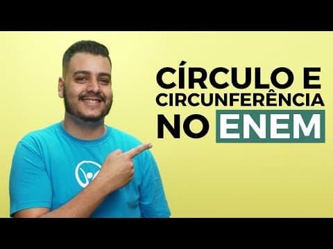 Thumbnail da aula: Geometria no Enem: Círculo e Circunferência - Brasil Escola