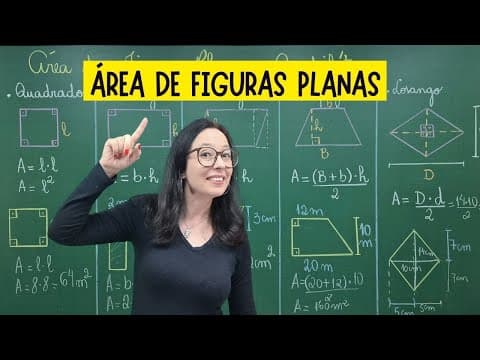 Thumbnail da aula: ÁREA DE FIGURAS PLANAS - GEOMETRIA - Q