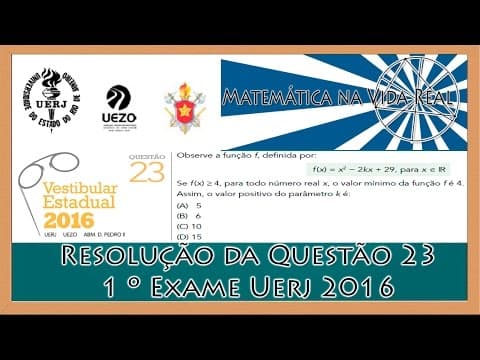 Thumbnail da aula: Resolução Questão 23 - 1º Exame de Qualificação Uerj 2016