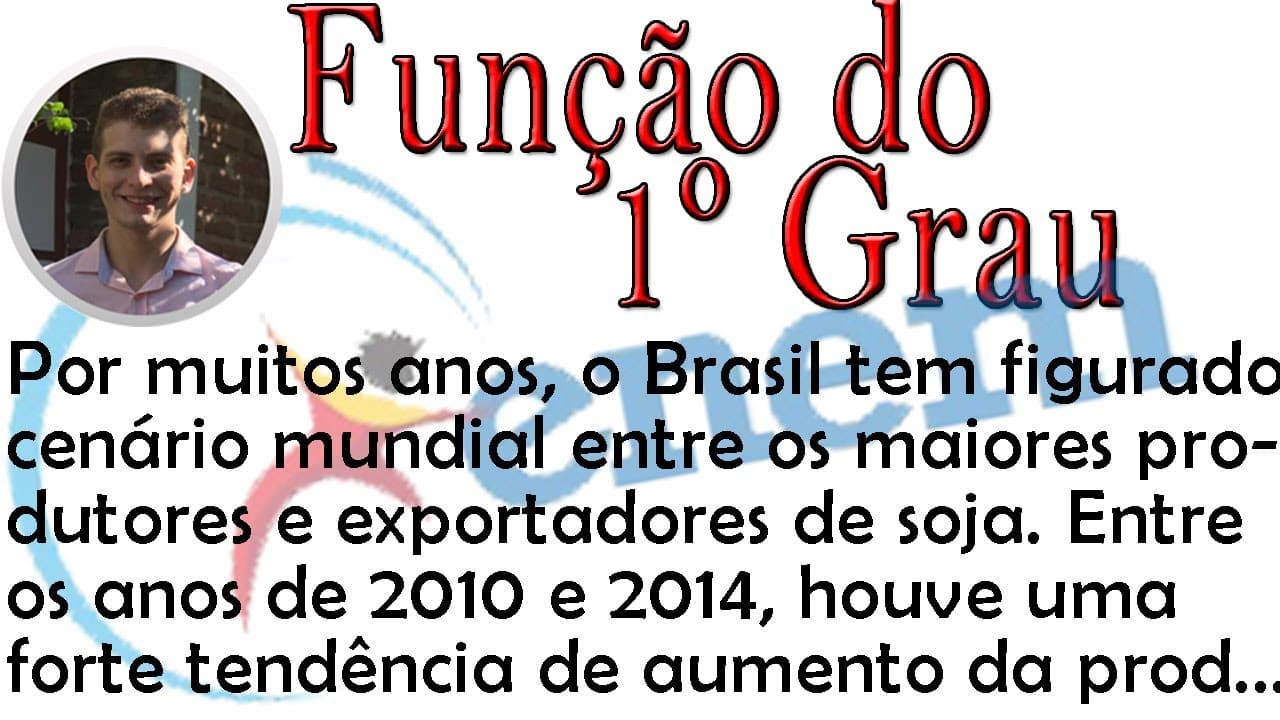 Thumbnail: Função do 1ºGrau - Por muitos anos, o Brasil tem figurado no cenário mundial entre os maiores...
