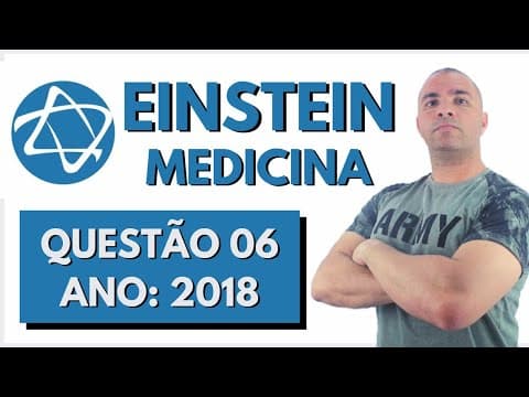 Thumbnail da aula: [EINSTEIN 2018/Q06] "A planta Cannabis sativa possui vários componentes canabinoides, sendo que o...