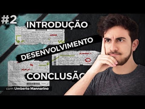 Thumbnail da aula: Analisando uma REDAÇÃO DO ENEM - Coesão, Estrutura, Coerência e as 5 Competências (2/5)