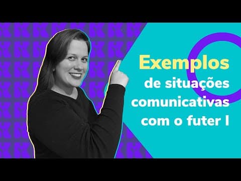 Thumbnail da aula: Exemplos de situações comunicativas com o Futur I | Alemão | Aula#78