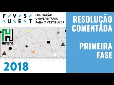 Thumbnail da aula: Resolução Fuvest 2018 - Primeira Fase (Gabarito Comentado)