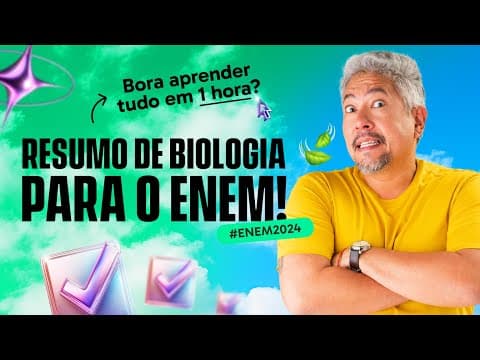 Thumbnail da aula: O Que Mais Cai em Biologia no ENEM 2024: Assuntos Atualizados