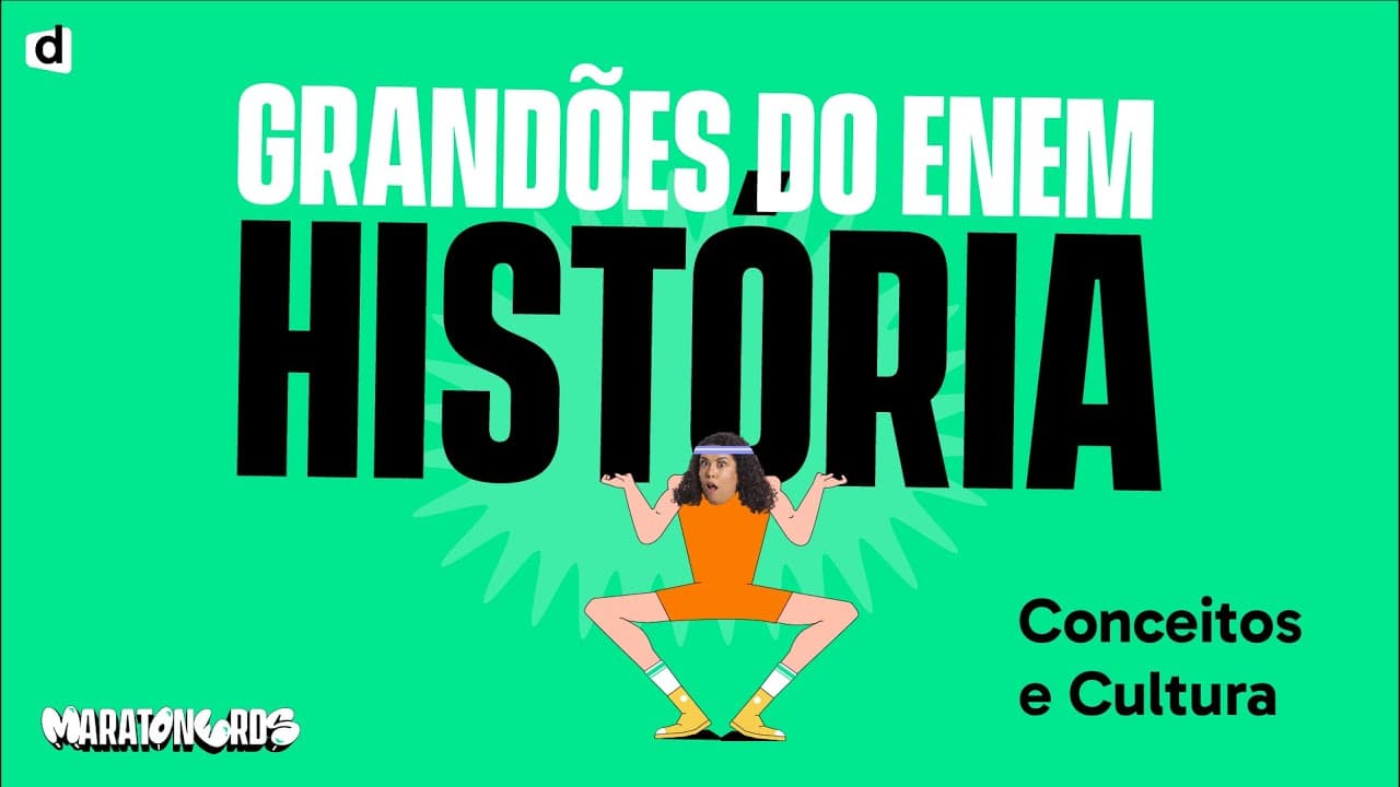 Thumbnail: Conceitos e Cultura | História | TOP CONTEÚDO ENEM 2023