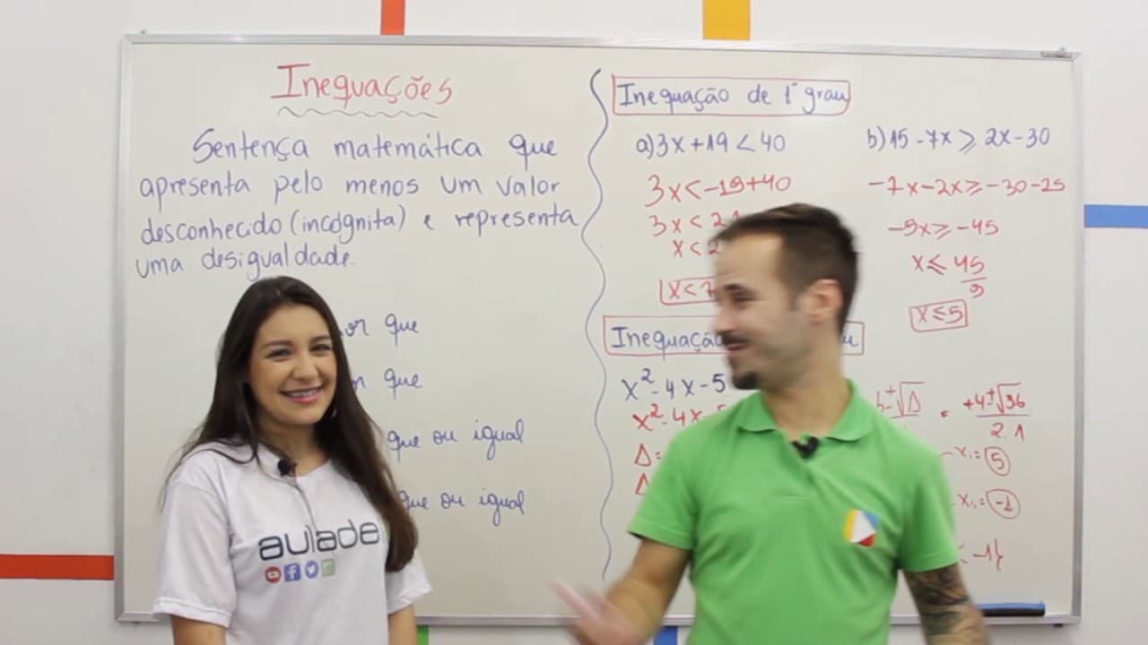 Thumbnail: Matemática - Inequações