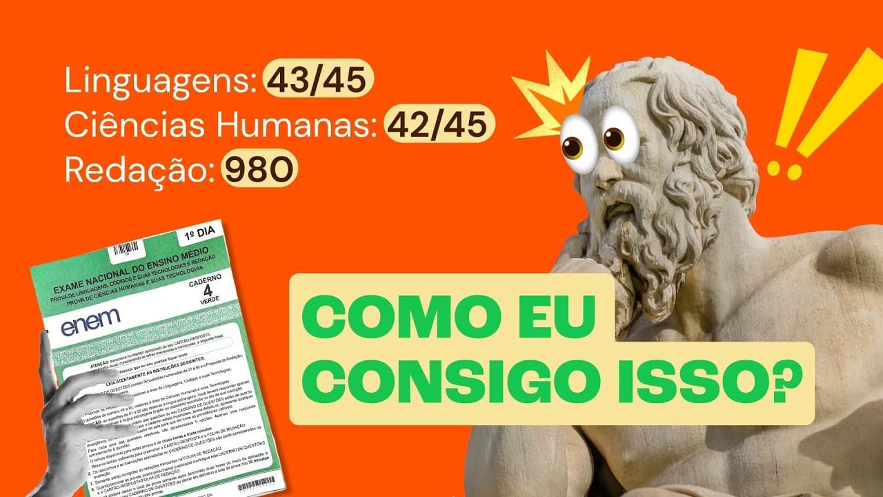 Thumbnail: O QUE ESPERAR NO PRIMEIRO DIA DO ENEM? RESUMO COMPLETO