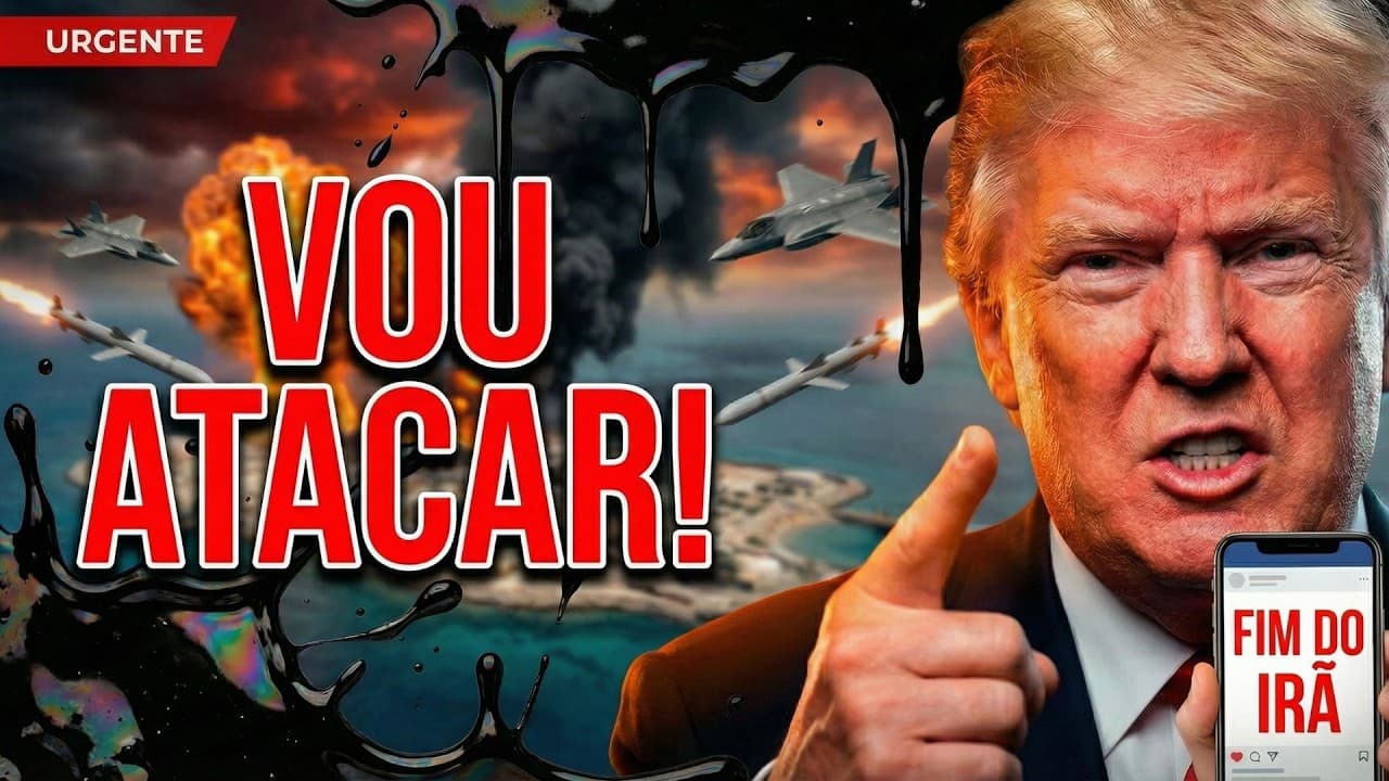 Thumbnail: Trump está pressionando o Irã - a ILHA DE KHARG É O FOCO! Geopolítica