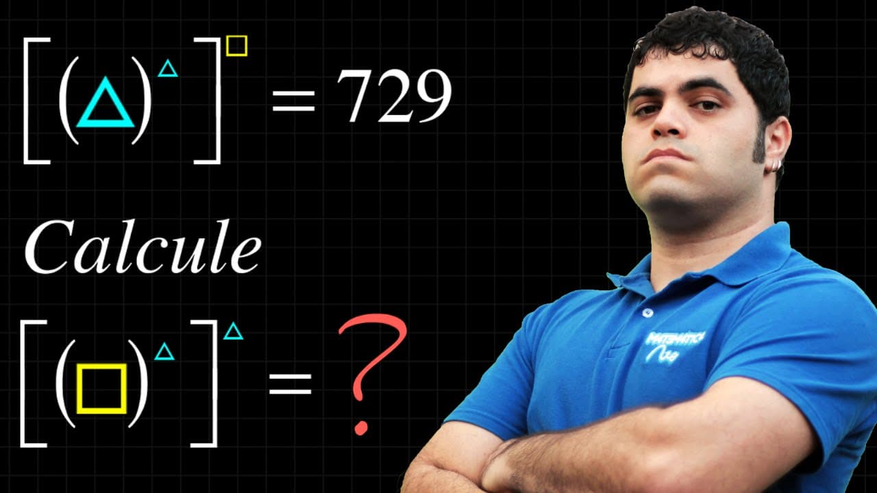 Thumbnail: Você Consegue Resolver esse Desafio de Potenciação? | Matemática Rio