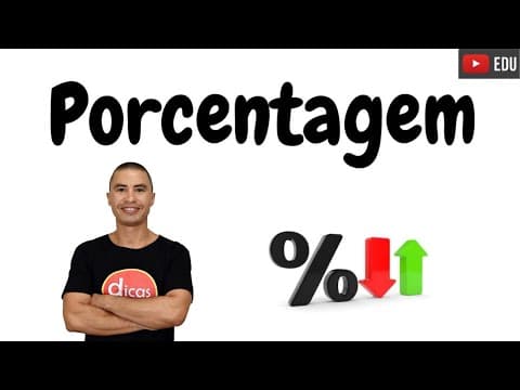 Thumbnail da aula: Porcentagem | Aumentos e Descontos