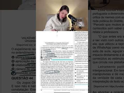 Thumbnail da aula: Fazendo as questões do ENEM em menos de 1 minuto 41-45