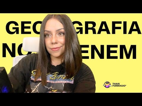 Thumbnail da aula: ENEM- Competências e Habilidades: GEOGRAFIA [AULA ZERO]