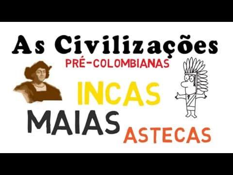 Thumbnail da aula: Civilizações Pré-Colombianas - Incas, Astecas e Maias