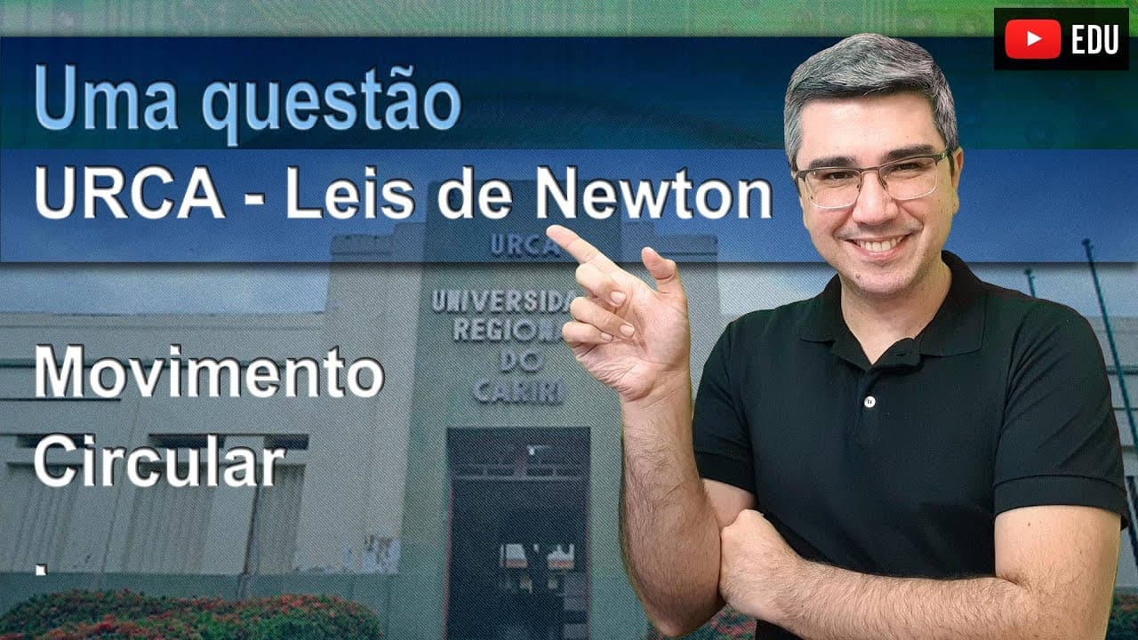Thumbnail: URCA 2019.2 | Leis de Newton | Um estudante prende um corpo de massa