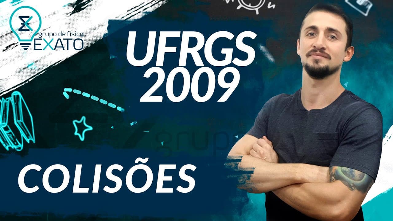 Thumbnail: RESOLVIDA - (UFRGS – 2009) Um bloco, movendo-se com velocidade constante V0, colide frontalmente ...