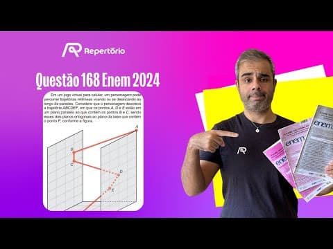 Thumbnail da aula: [ENEM 2024] Questão 168: Em um jogo virtual para celular...