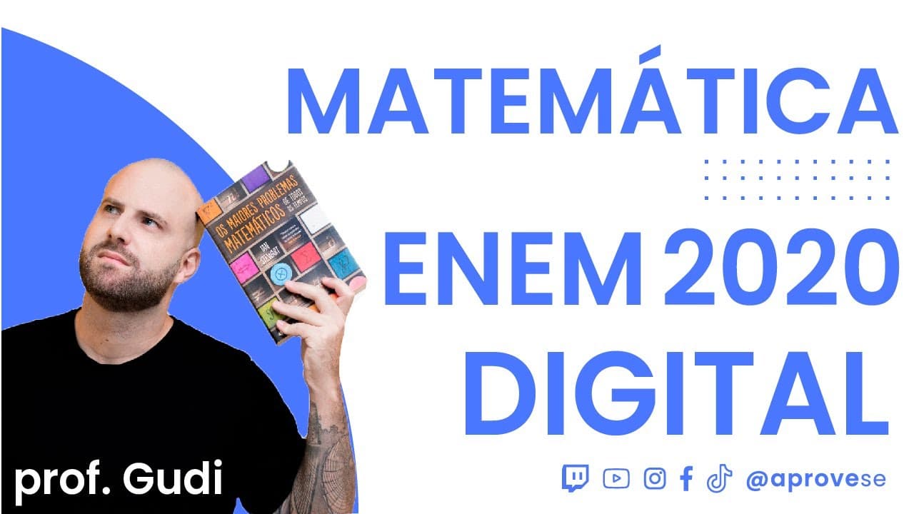 Thumbnail: Questão 167 ENEM 2020 Versão Digital Amarela