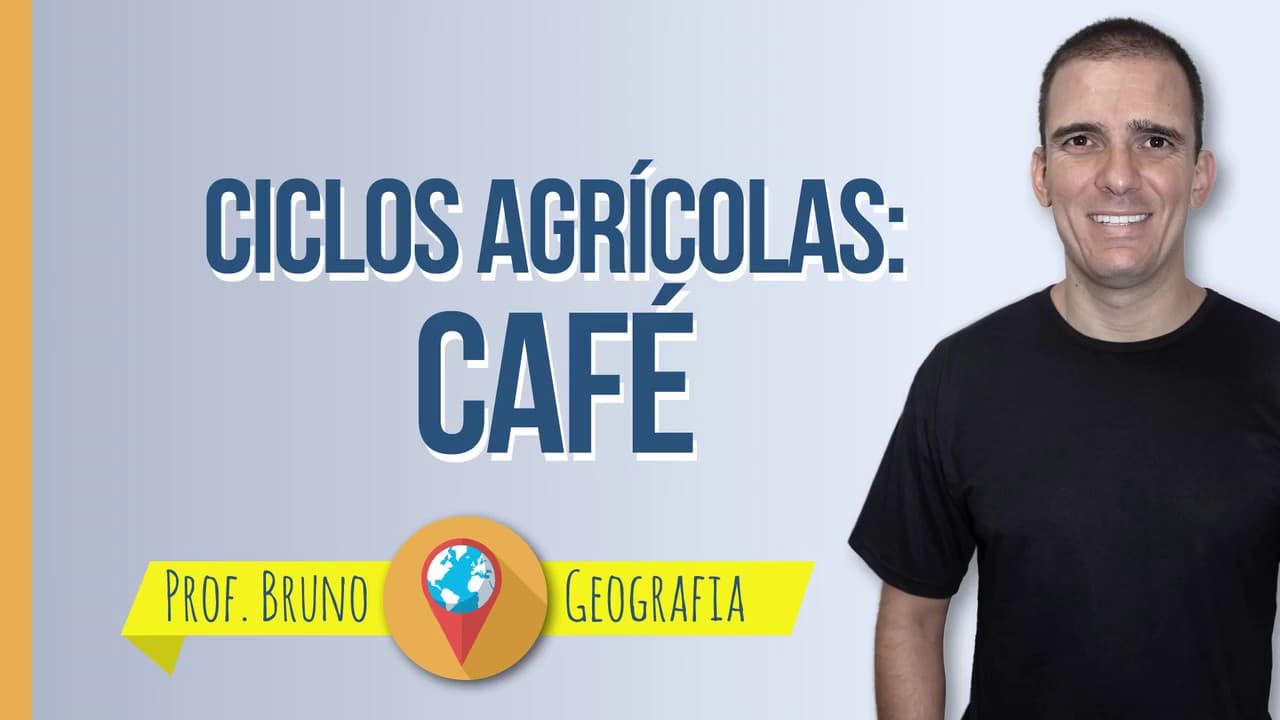 Thumbnail: Ciclos agrícolas: Café - prof. Bruno - Geografia