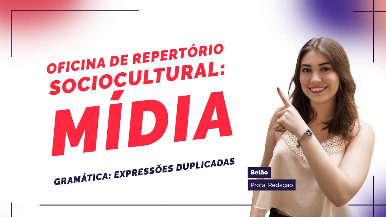 Thumbnail: Oficina de repertório sociocultural: mídia - profa. Belão