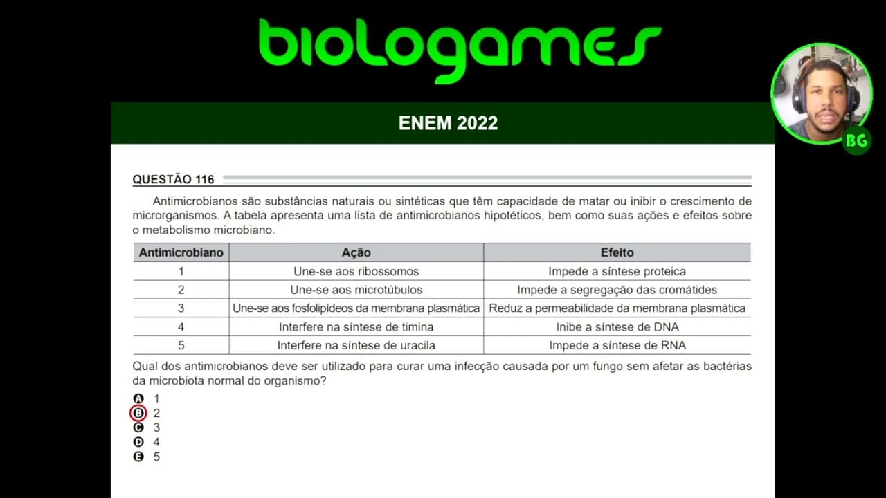 Thumbnail: ENEM 2022 - PROVA ROSA - Questão 116