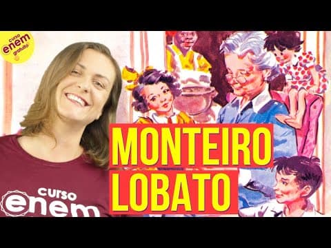 Thumbnail da aula: MONTEIRO LOBATO: O SÍTIO DO PICA-PAU AMARELO |OBRAS INFANTOJUVENIS | Resumo de Literatura Enem