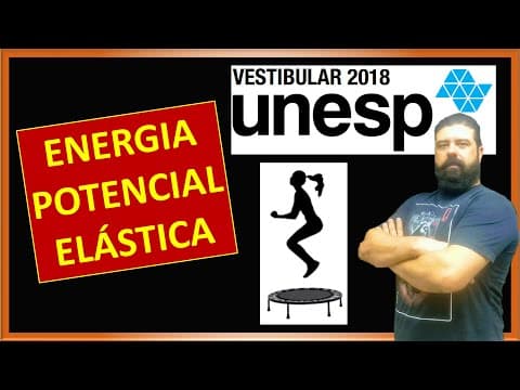 Thumbnail da aula: Unesp 2018 | 77 - Energia potencial elástica